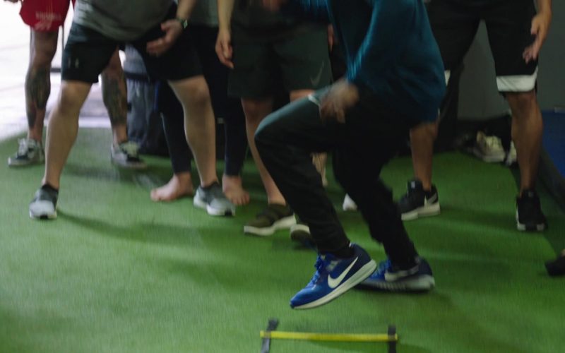 Nike Shoes (Blue) Worn by John David Washington in Ballers - Season 4, Episode 5, “Doink” (2018) (Image 1)
