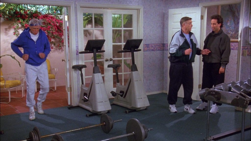 Nike Shoes For Men Worn by Barney Martin as Morty in Seinfeld Season 8 Episode 17 “The English Patient” (1997) (Image 2)