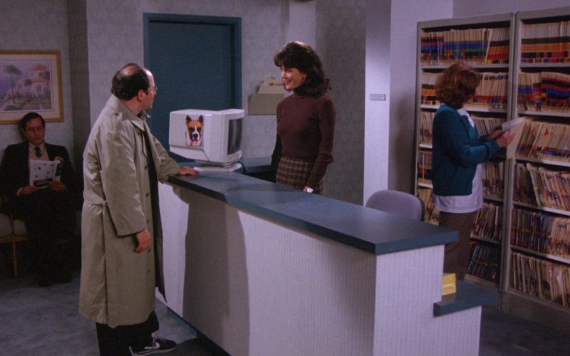 Nike Shoes For Men Worn by Jason Alexander as George Costanza in Seinfeld Season 6 Episode 17 “The Kiss Hello” (1995) (Image 1)