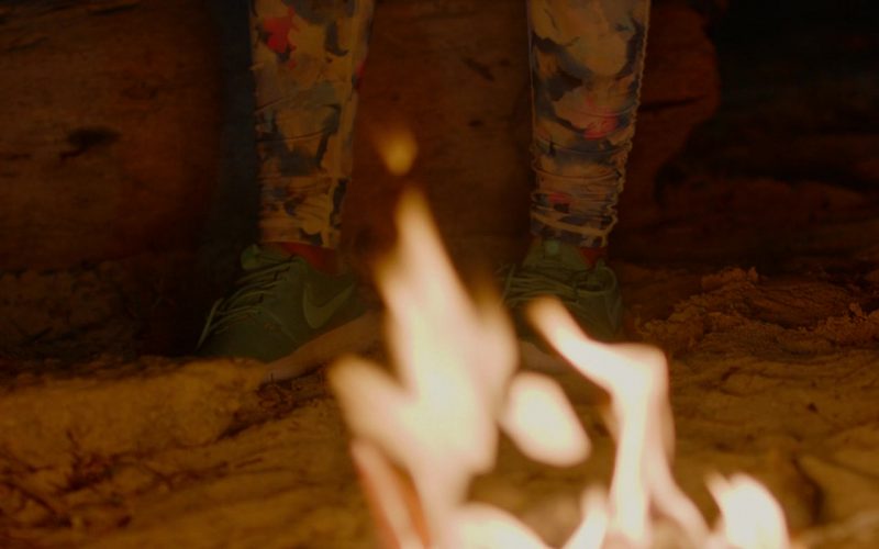 Nike Shoes (Green) Worn by Kiersey Clemons as Jenn in Sweetheart (2019) (Image 1)