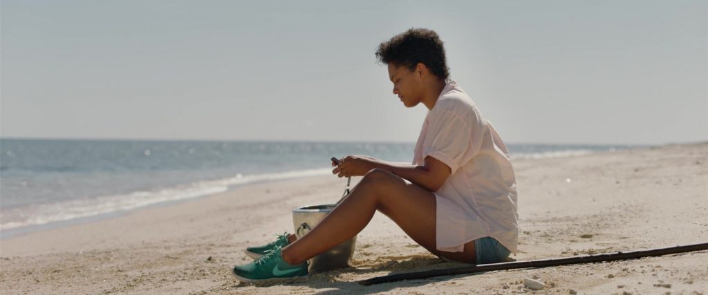 Nike Shoes (Green) Worn by Kiersey Clemons as Jenn in Sweetheart (2019) (Image 6)