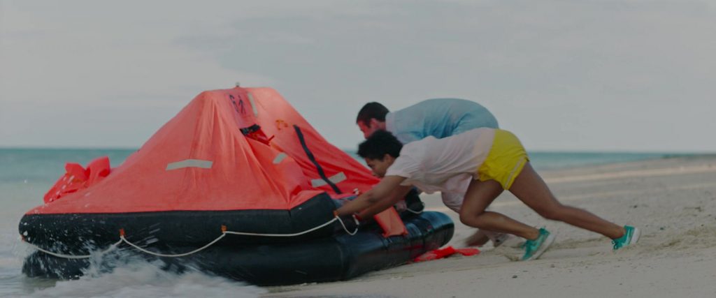 Nike Shoes (Green) Worn by Kiersey Clemons as Jenn in Sweetheart (2019) (Image 8)