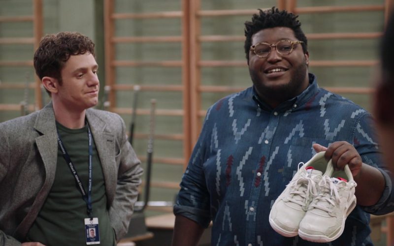 Nike Shoes Held by Actor in Abbott Elementary S01E11 “Desking” (2022) (Image 1)