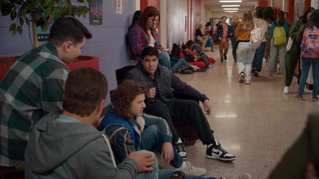 Nike Shoes, JanSport Backpack in Ginny and Georgia S03E02 “Beep Beep Freaking Beep” (2025) (Image 1)