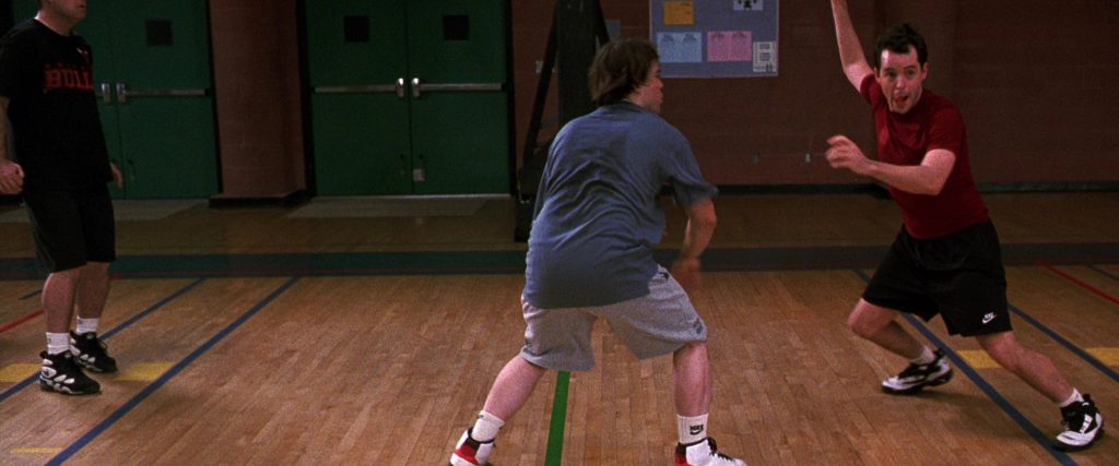 Nike Shoes, Nike White Socks Worn by Jack Black and Nike Shorts Worn by Matthew Broderick in The Cable Guy (1996) (Image 1)