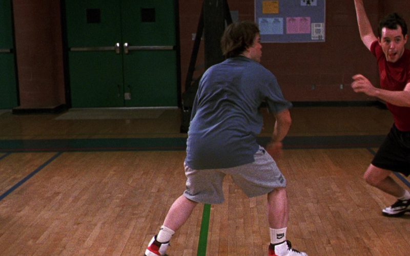 Nike Shoes, Nike White Socks Worn by Jack Black and Nike Shorts Worn by Matthew Broderick in The Cable Guy (1996) (Image 1)