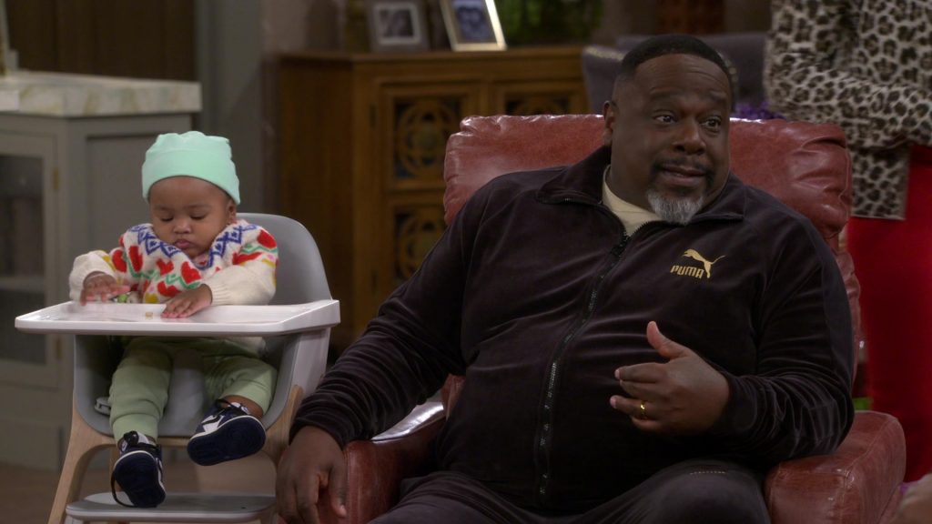 Nike Shoes, Puma Tracksuit in The Neighborhood S07E14 “Welcome to the Blowout” (2025) (Image 13)