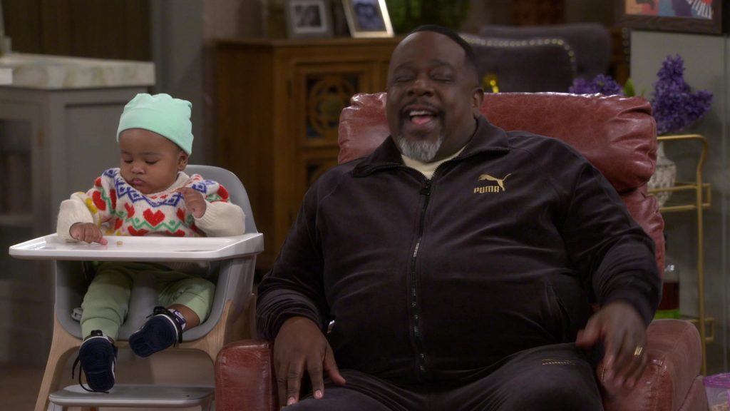 Nike Shoes, Puma Tracksuit in The Neighborhood S07E14 “Welcome to the Blowout” (2025) (Image 16)