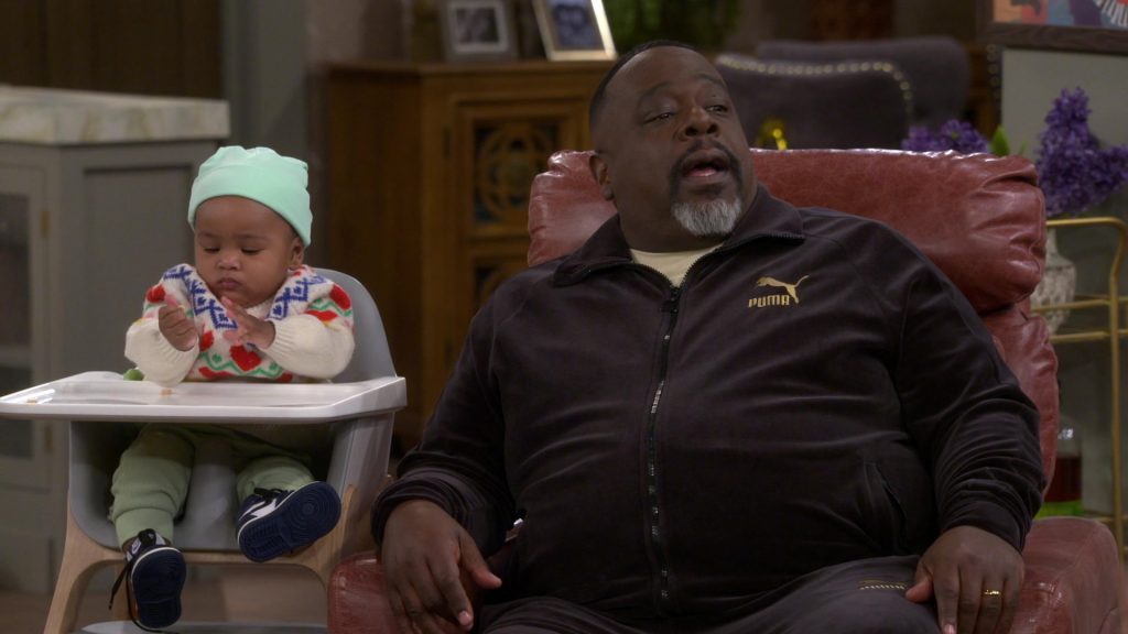 Nike Shoes, Puma Tracksuit in The Neighborhood S07E14 “Welcome to the Blowout” (2025) (Image 17)