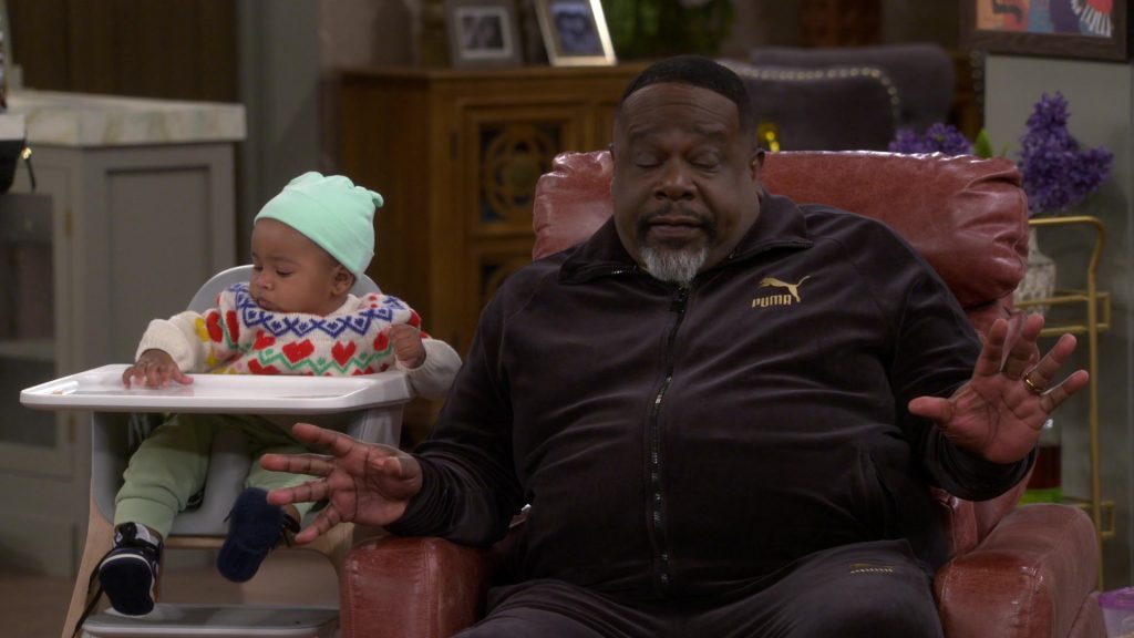 Nike Shoes, Puma Tracksuit in The Neighborhood S07E14 “Welcome to the Blowout” (2025) (Image 18)