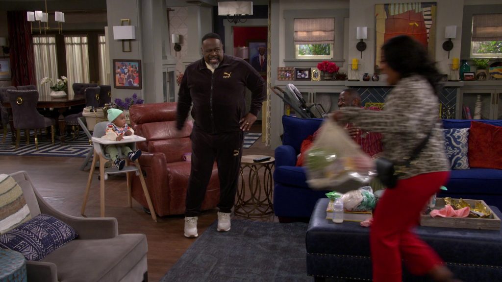 Nike Shoes, Puma Tracksuit in The Neighborhood S07E14 “Welcome to the Blowout” (2025) (Image 20)