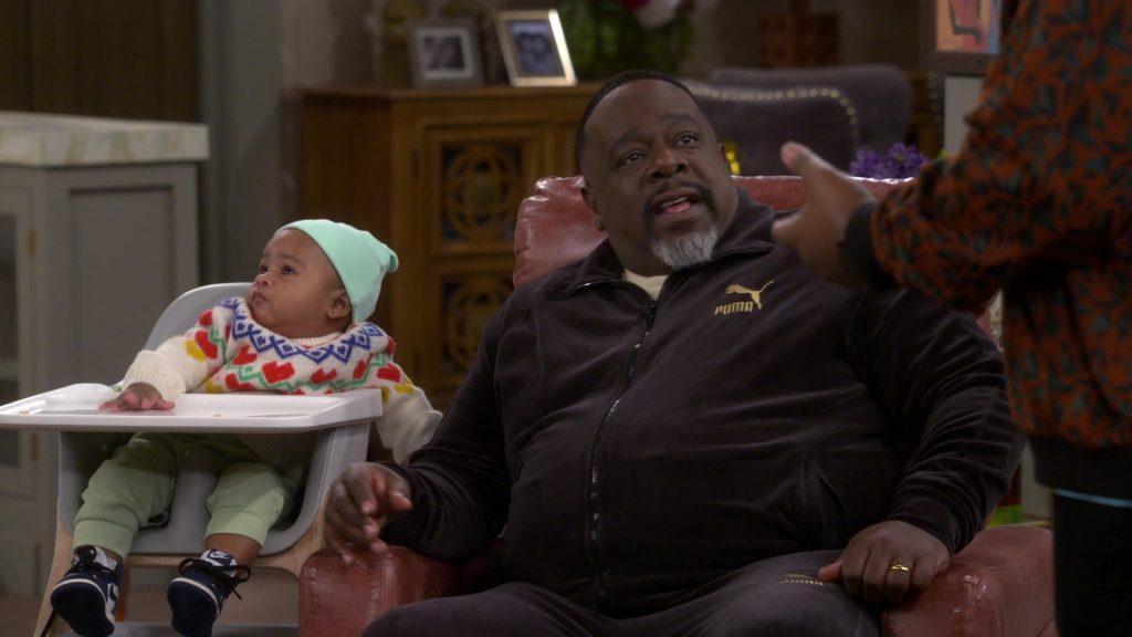 Nike Shoes, Puma Tracksuit in The Neighborhood S07E14 “Welcome to the Blowout” (2025) (Image 24)