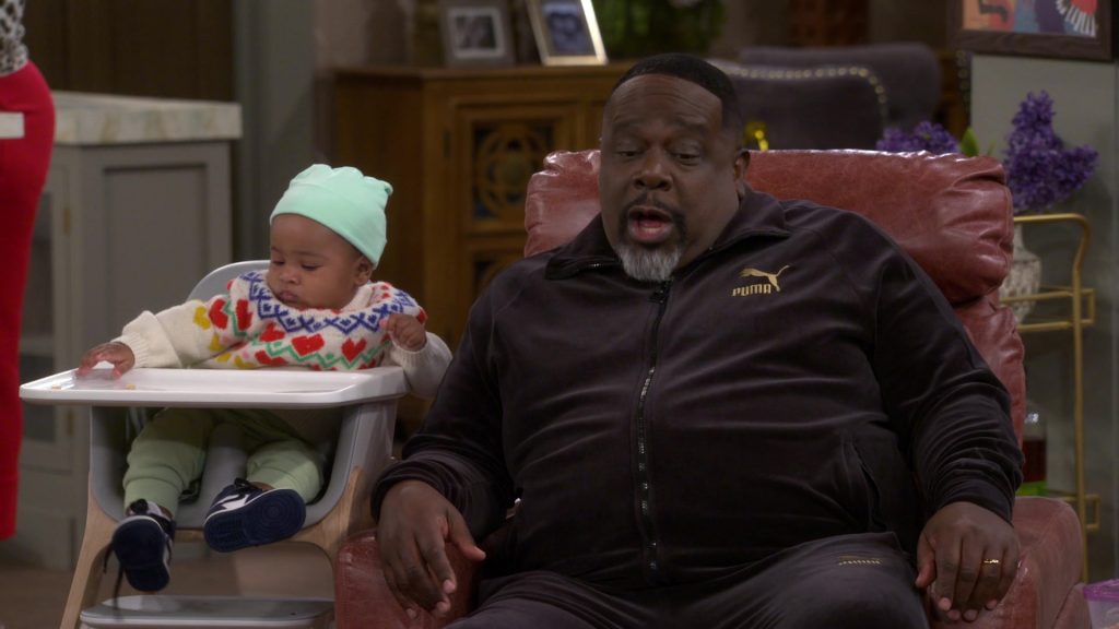 Nike Shoes, Puma Tracksuit in The Neighborhood S07E14 “Welcome to the Blowout” (2025) (Image 29)