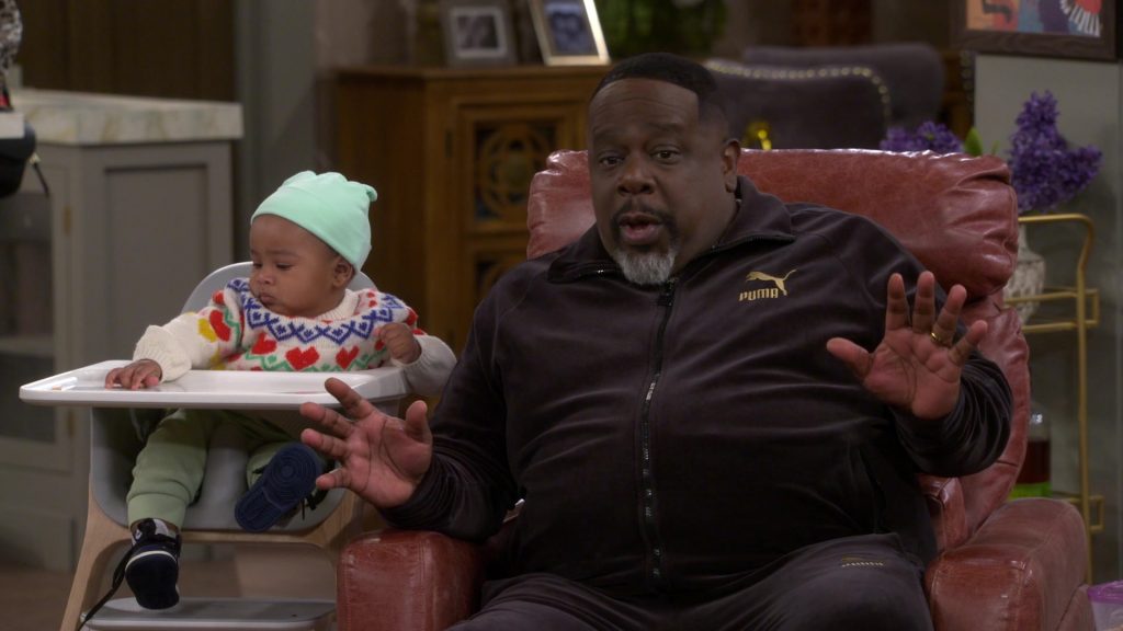 Nike Shoes, Puma Tracksuit in The Neighborhood S07E14 “Welcome to the Blowout” (2025) (Image 31)