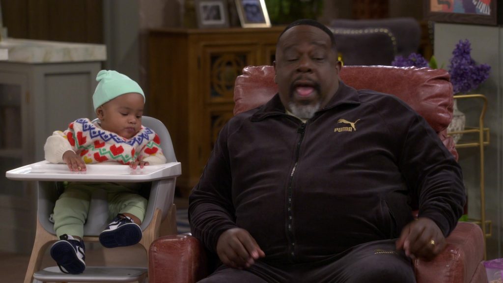 Nike Shoes, Puma Tracksuit in The Neighborhood S07E14 “Welcome to the Blowout” (2025) (Image 7)