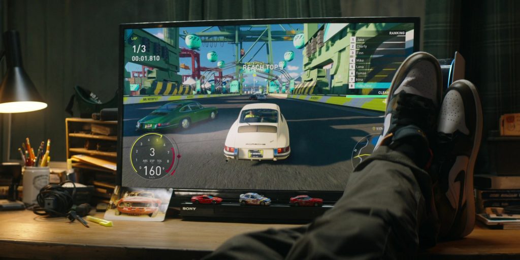 Nike Shoes, Sony, PlayStation Console in Motorheads S01E01 “Pilot” (2025) (Image 2)