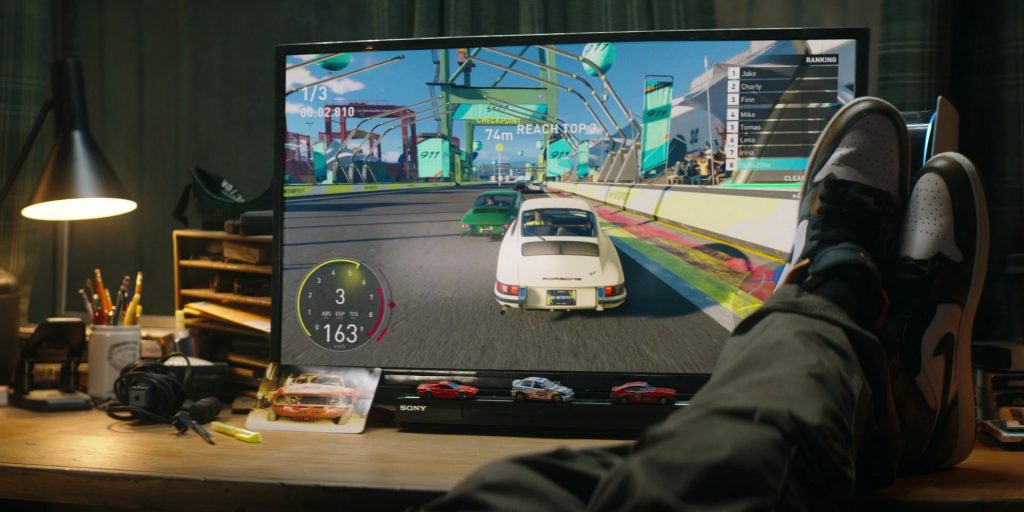 Nike Shoes, Sony, PlayStation Console in Motorheads S01E01 “Pilot” (2025) (Image 3)