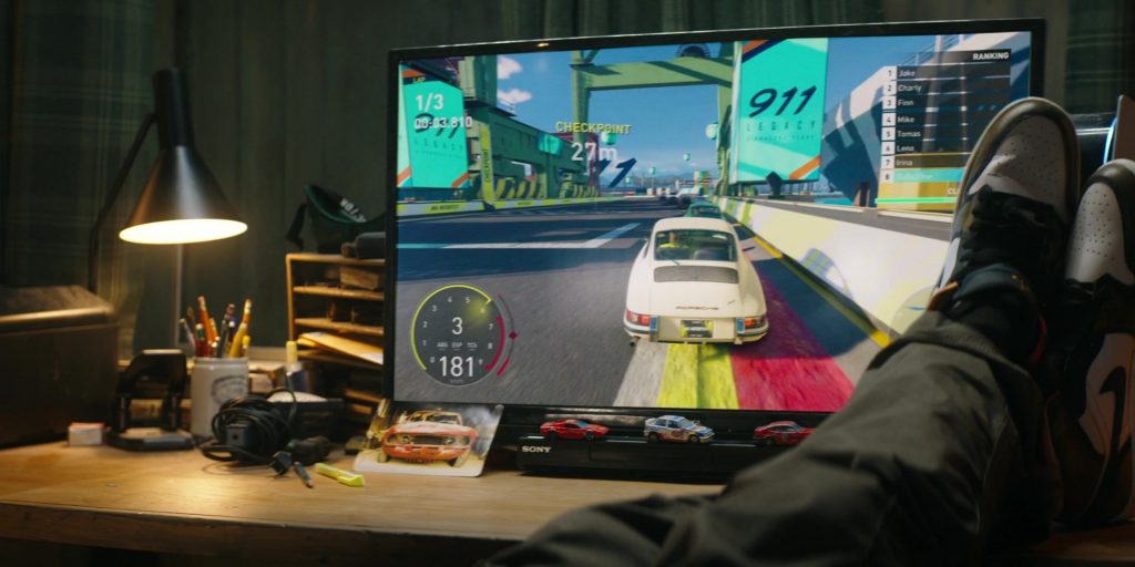 Nike Shoes, Sony, PlayStation Console in Motorheads S01E01 “Pilot” (2025) (Image 4)