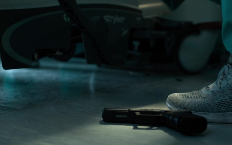 Nike Shoes (White) Worn by Bruce Willis in Death Wish (2018) (Image 1)