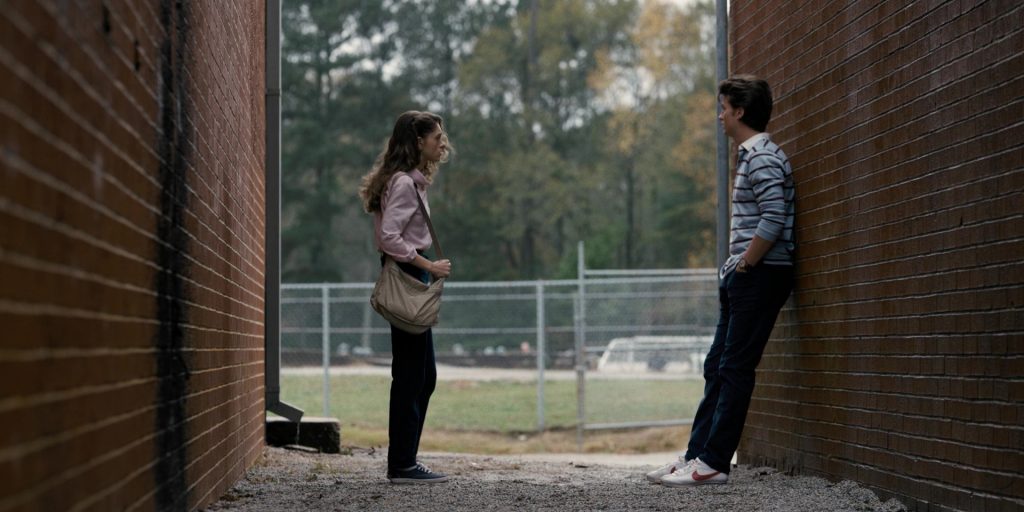 Nike Shoes With Red Logo Worn by Joe Keery (Steve Harrington) in Stranger Things - The Body (2016) (Image 6)