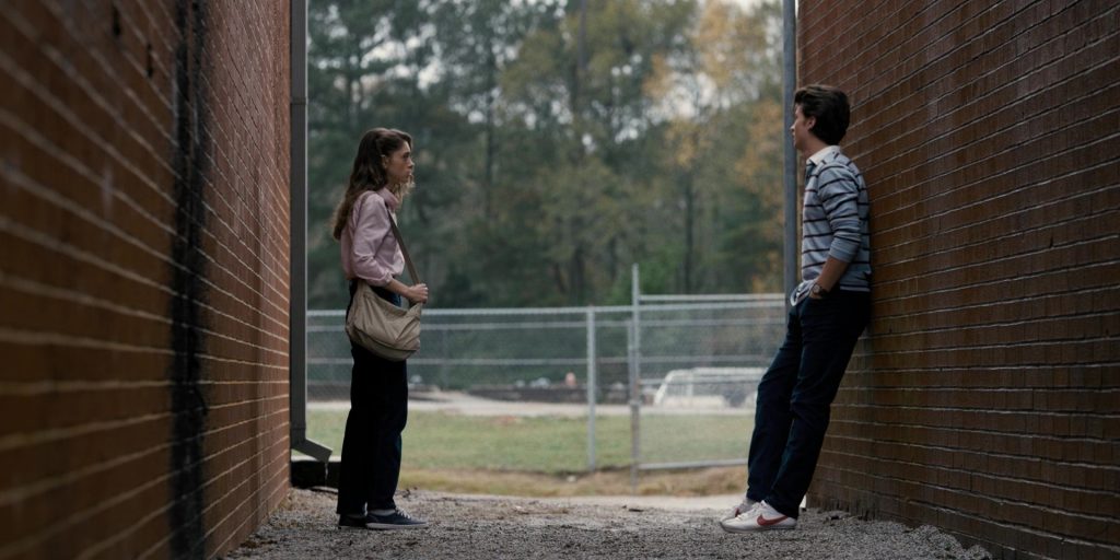 Nike Shoes With Red Logo Worn by Joe Keery (Steve Harrington) in Stranger Things - The Body (2016) (Image 7)