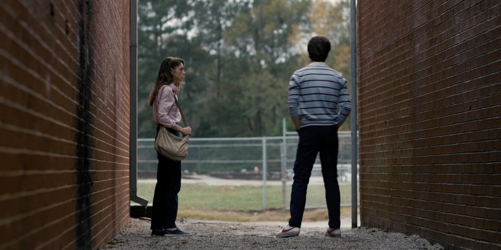 Nike Shoes With Red Logo Worn by Joe Keery (Steve Harrington) in Stranger Things - The Body (2016) (Image 8)