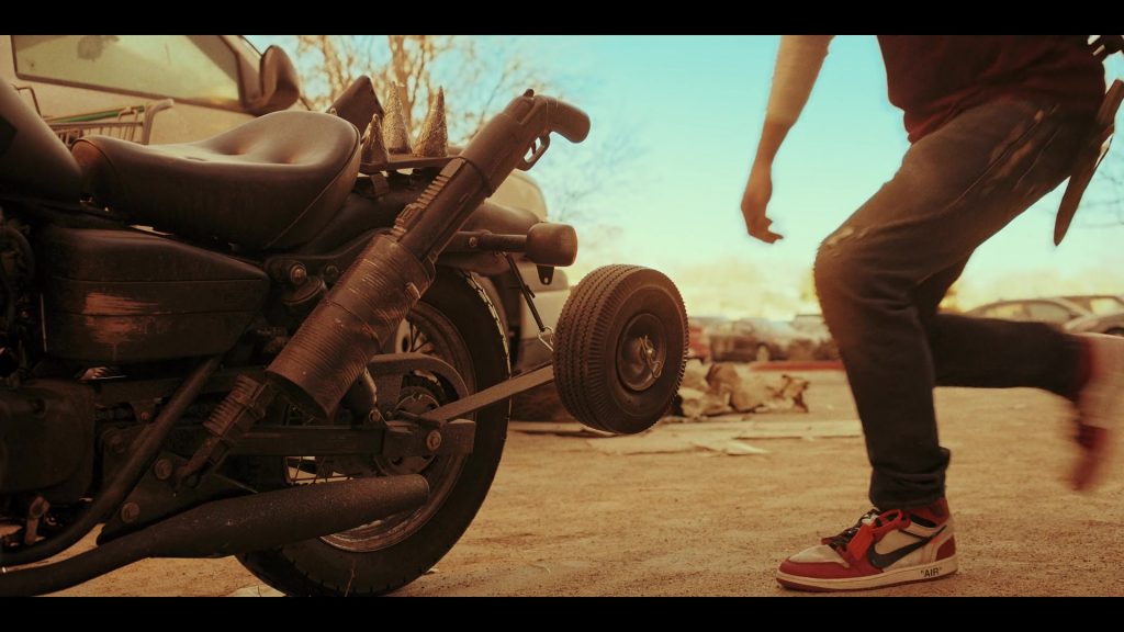 Nike Shoes Worn by Colin Ford as Josh Wheeler in Daybreak Season 1 Episode 2 “Schmuck Bait!” (2019) (Image 1)