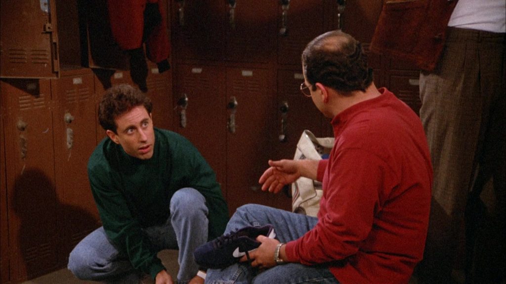 Nike Shoes Worn by Jason Alexander as George Costanza in Seinfeld Season 3 Episode 17 “The Boyfriend” (1992) (Image 1)