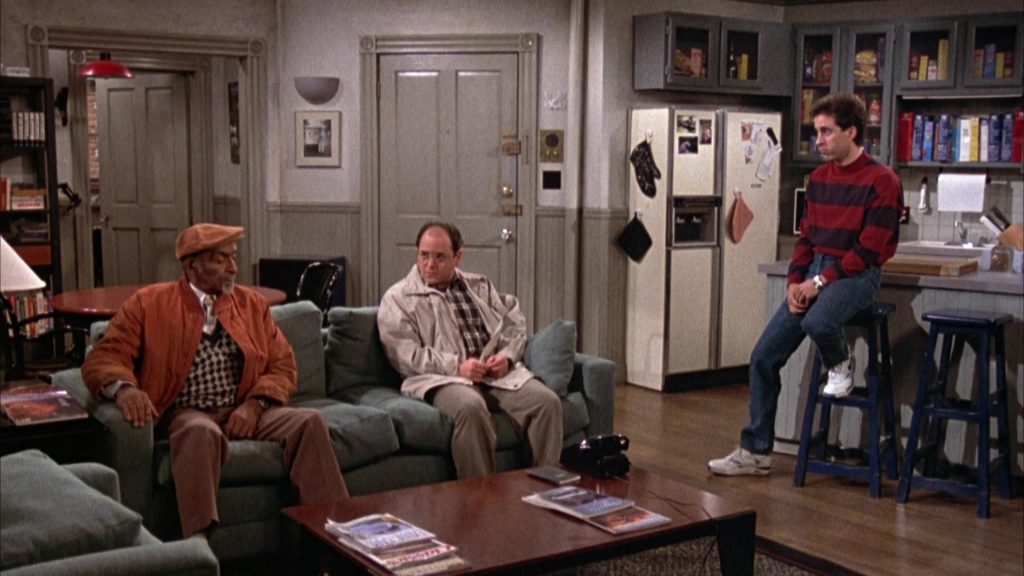 Nike Shoes Worn by Jerry Seinfeld in Seinfeld Season 3 Episode 11 “The Alternate Side” (1991) (Image 1)