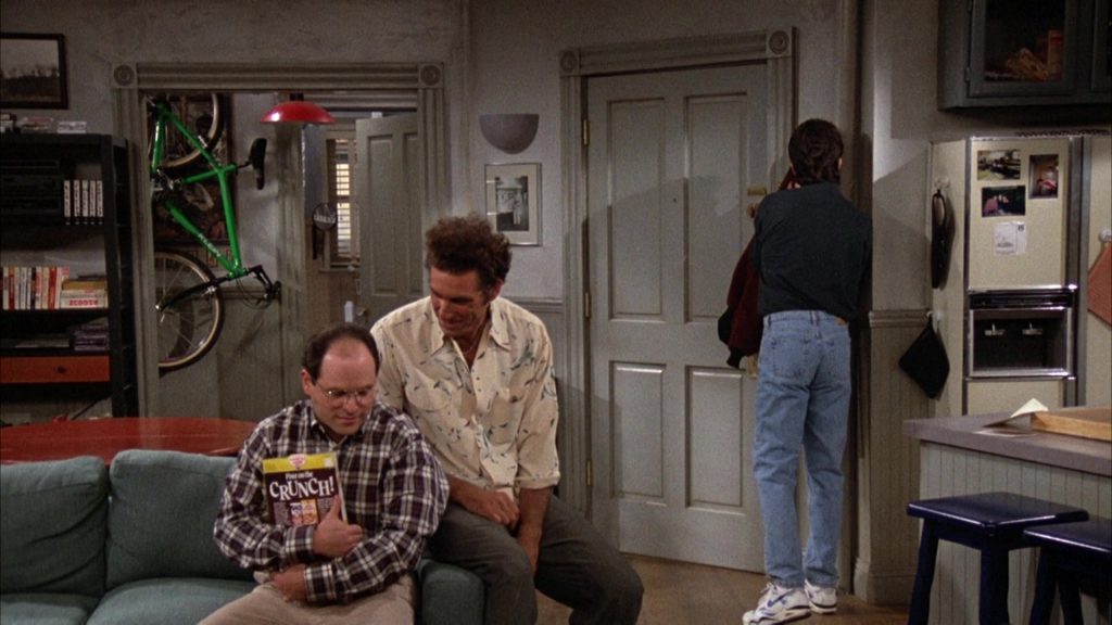 Nike Shoes Worn by Jerry Seinfeld in Seinfeld Season 3 Episode 15 “The Suicide” (1992) (Image 1)