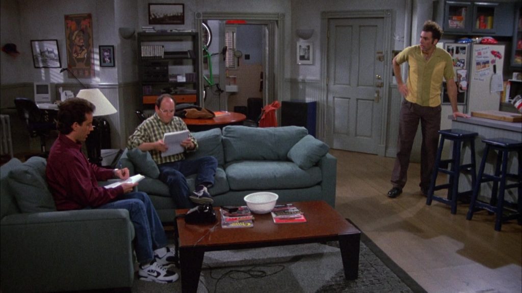 Nike Shoes Worn by Jerry Seinfeld in Seinfeld Season 4 Episode 8 “The Cheever Letters” (1992) (Image 1)