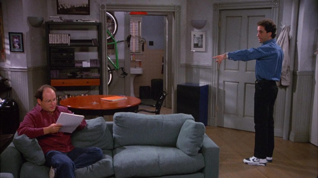 Nike Shoes Worn by Jerry Seinfeld in Seinfeld Season 4 Episode 8 “The Cheever Letters” (1992) (Image 6)