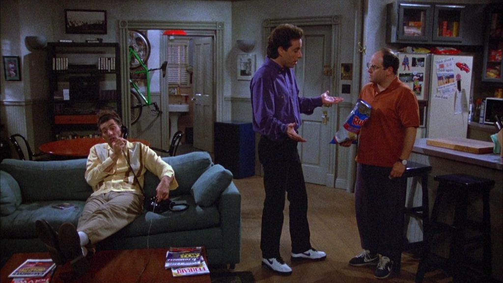 Nike Shoes Worn by Jerry Seinfeld in Seinfeld Season 4 Episodes 23-24 “The Pilot” (1993) (Image 1)