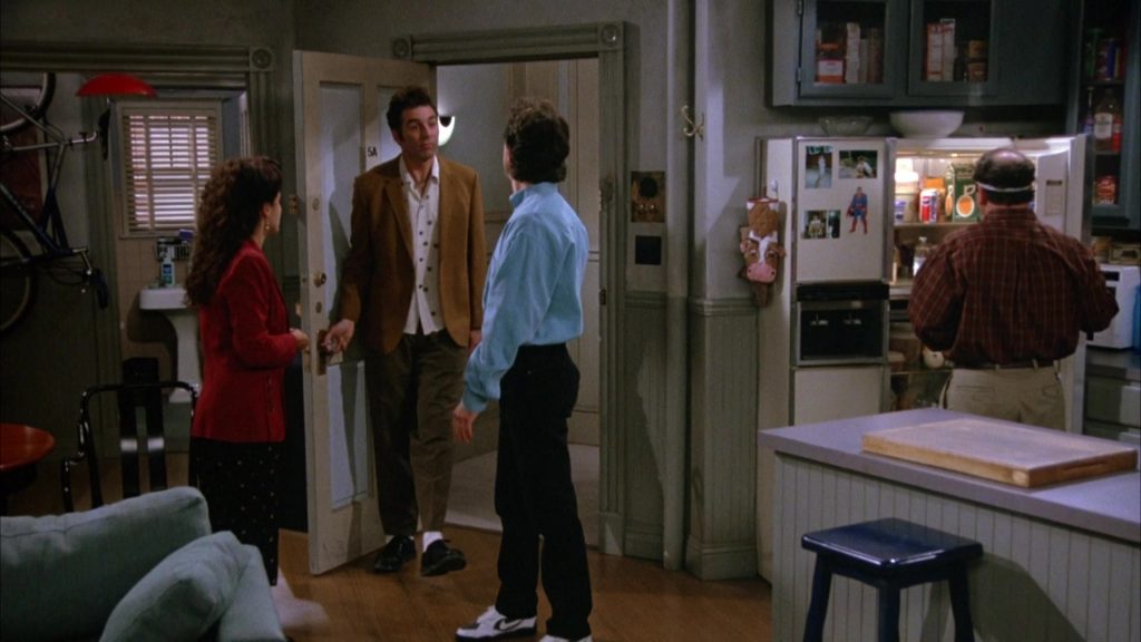 Nike Shoes Worn by Jerry Seinfeld in Seinfeld Season 5 Episode 3 “The Glasses” (1993) (Image 1)