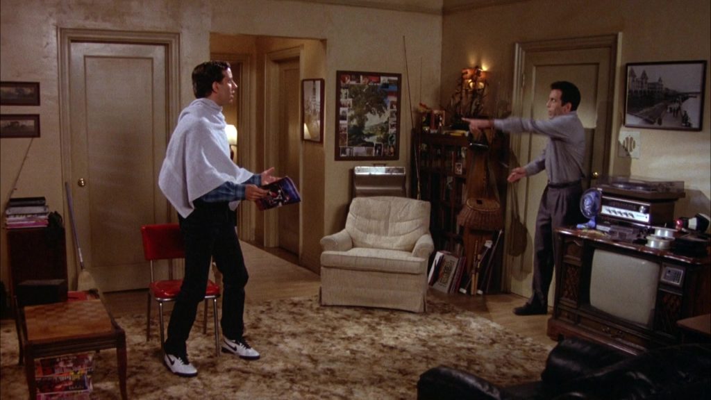 Nike Shoes Worn by Jerry Seinfeld in Seinfeld Season 5 Episode 8 “The Barber” (1993) (Image 1)