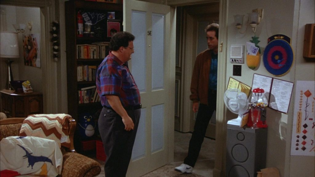 Nike Shoes Worn by Jerry Seinfeld in Seinfeld Season 6 Episode 2 “The Big Salad” (1994) (Image 1)