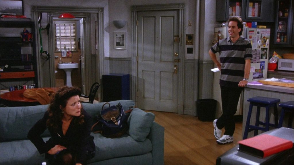 Nike Shoes Worn by Jerry Seinfeld in Seinfeld Season 6 Episode 3 “The Pledge Drive” (1994) (Image 1)