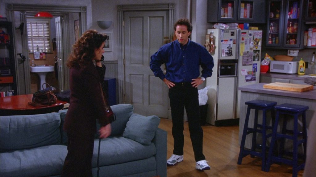 Nike Shoes Worn by Jerry Seinfeld in Seinfeld Season 6 Episode 3 “The Pledge Drive” (1994) (Image 2)