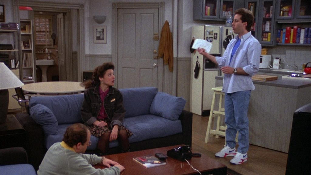 Nike Shoes Worn by Jerry in Seinfeld Season 2 Episode 7 “The Revenge” (1991) (Image 4)