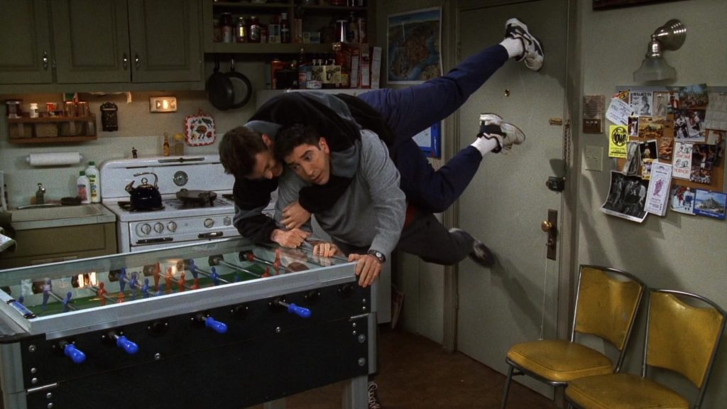 Nike Shoes Worn by Matthew Perry (Chandler Bing) in Friends Season 3 Episode 19 “The One With the Tiny T-Shirt” (1997) (Image 3)