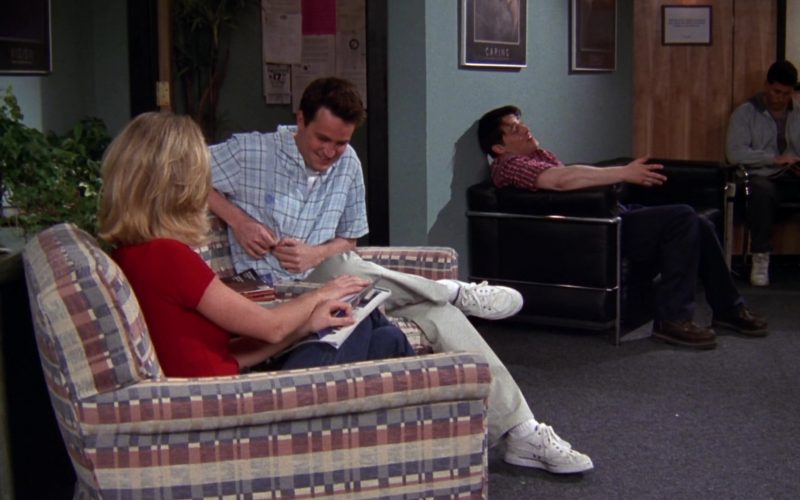 Nike Shoes Worn by Matthew Perry (Chandler Bing) in Friends Season 4 Episode 21 “The One With the Invitation” (1998) (Image 1)