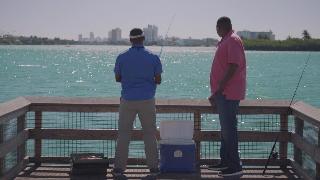 Nike Shoes Worn by Omar Benson Miller and Igloo Cooler in Ballers - Season 1, Episode 8, “Gaslighting” (2015) (Image 1)
