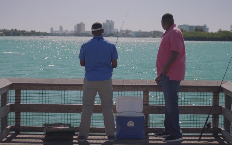 Nike Shoes Worn by Omar Benson Miller and Igloo Cooler in Ballers - Season 1, Episode 8, “Gaslighting” (2015) (Image 1)