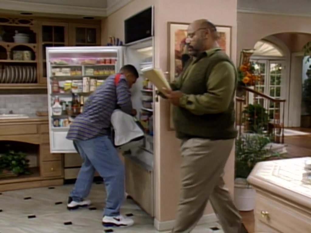 Nike Shoes Worn by Will Smith in The Fresh Prince of Bel-Air S04E02 “Six Degrees of Graduation” (1993) (Image 1)