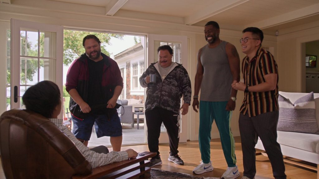Nike Shoes and Adidas Pants in Awkwafina Is Nora From Queens S03E05 “Bad Grandma” (2023) (Image 1)