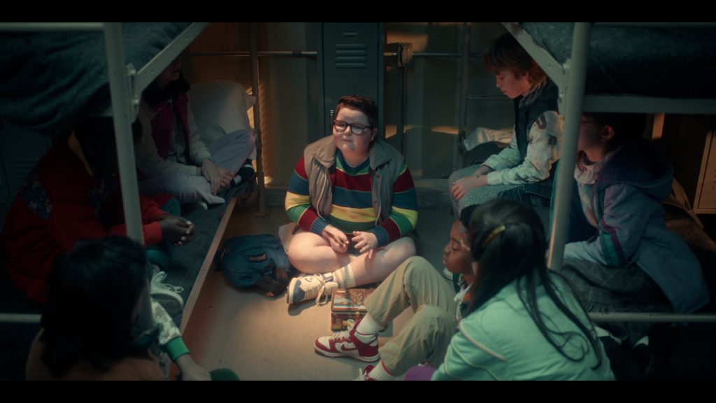 Nike Shoes and Converse, JanSport Backpack in Stranger Things S05E04 “Chapter Four – Sorcerer” (2025) (Image 1)