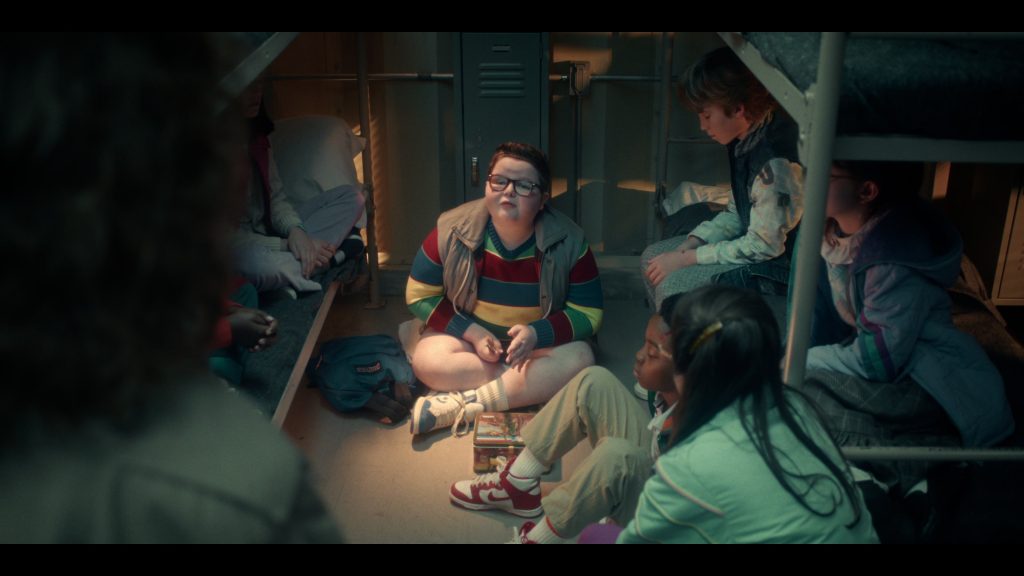Nike Shoes and Converse, JanSport Backpack in Stranger Things S05E04 “Chapter Four – Sorcerer” (2025) (Image 3)