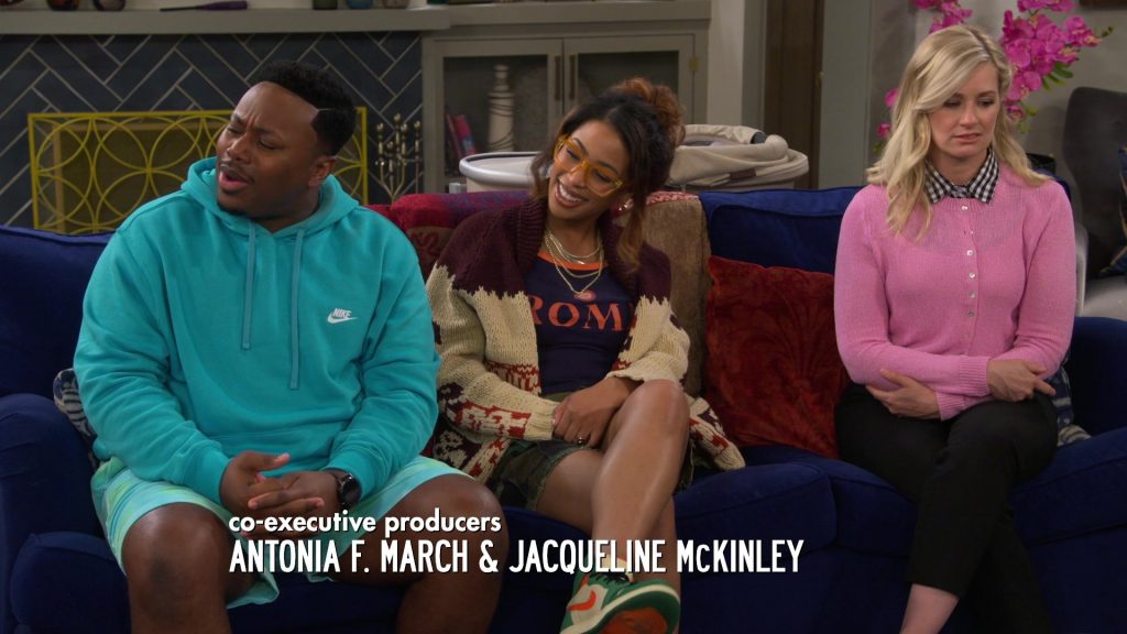 Nike Shoes and Hoodie in The Neighborhood S07E05 “Welcome to Commitment” (2024) (Image 3)