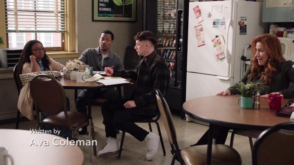 Nike Shoes and Lipton Tea in Abbott Elementary S04E05 “Dad Fight” (2024) (Image 1)