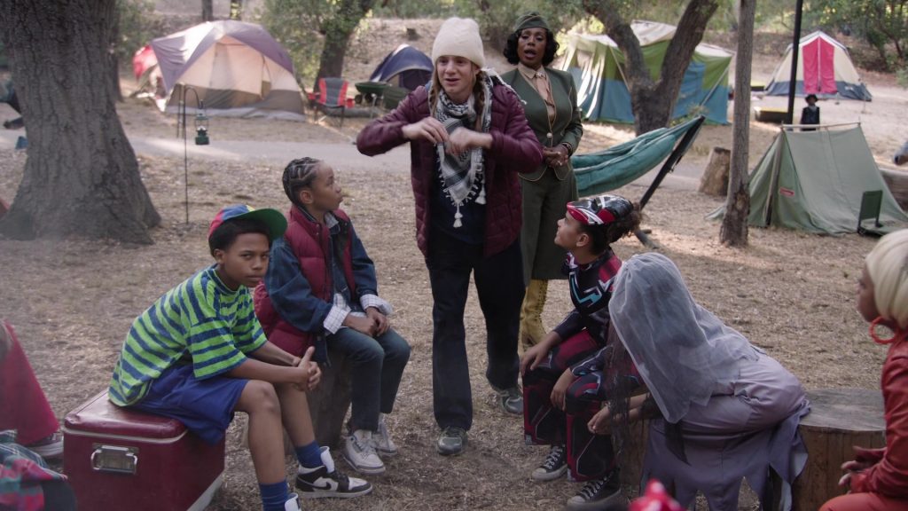 Nike Shoes in Abbott Elementary S05E05 “Camping” (2025) (Image 3)